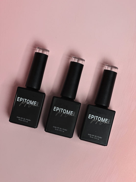The Trio- Glossy Top, Matte Top & Base Coat